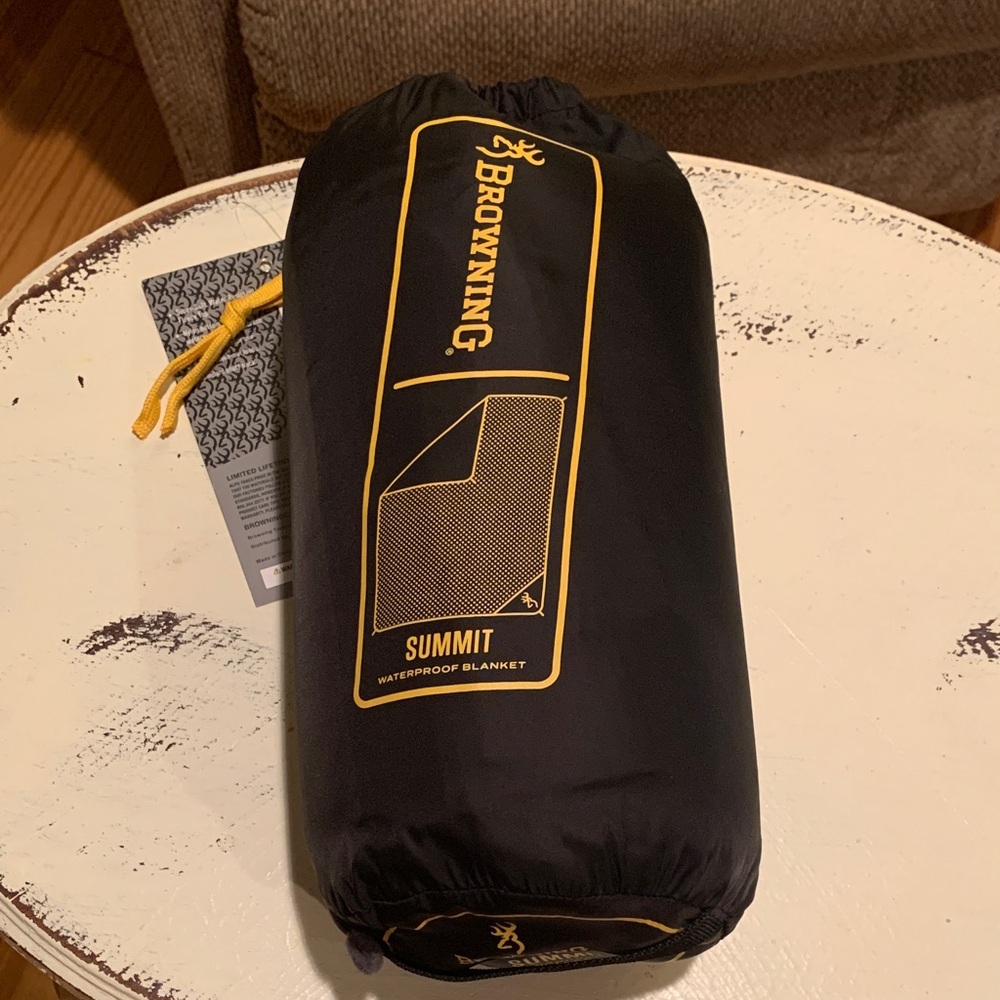 Browning Summit Waterproof Blanket for Camping or Backpacking